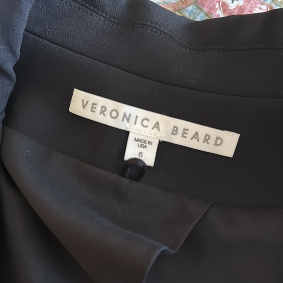 Veronica Beard Black Scuba Blazer + 3 Dickies Size 6 - Picture 3 of 13